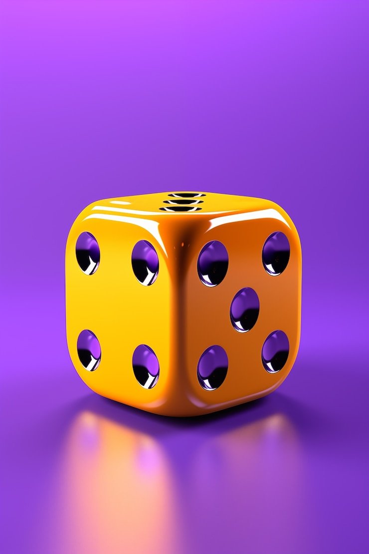 Tampilan studio Live Sic Bo tip4d dengan tiga dadu dan dealer di kamera multi-sudut